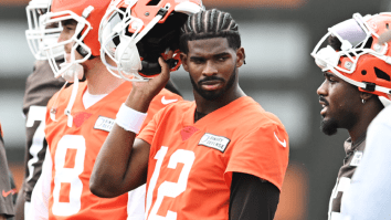 Shedeur Sanders Awkwardly Asked Why He’s Not Getting First-Team Reps In Practice