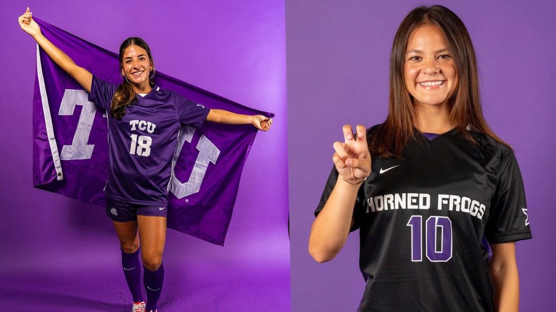 TCU Soccer Age Gap Emma Yolinsky Kamdyn Fuller