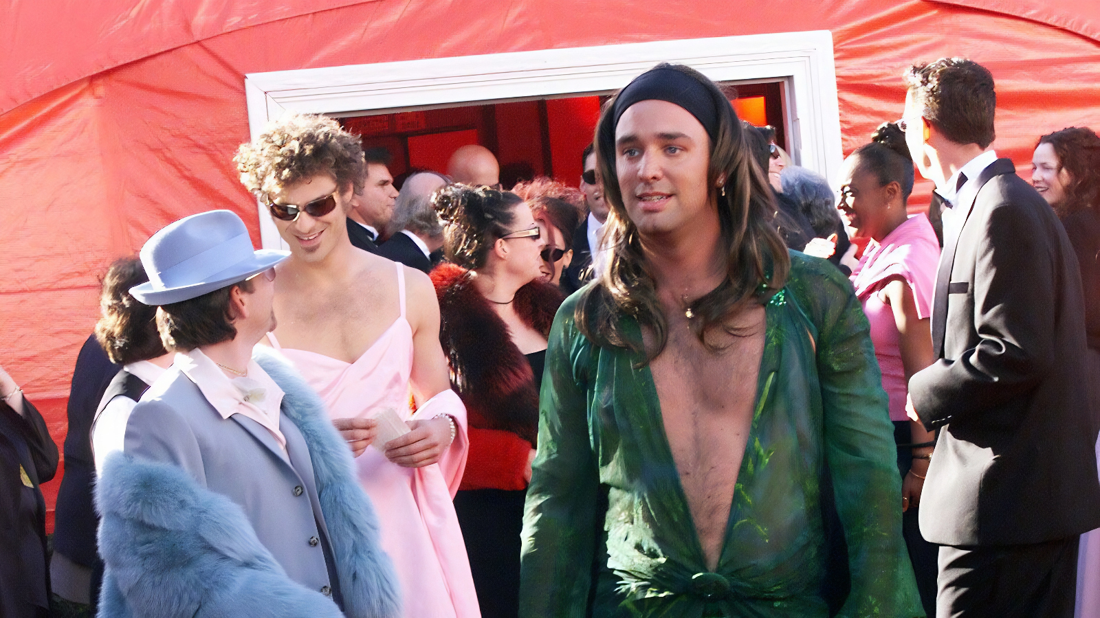 South Park creators Trey Parker and Matt Stone walk the red carpet