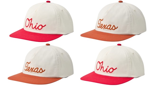 Huckberry college football hats