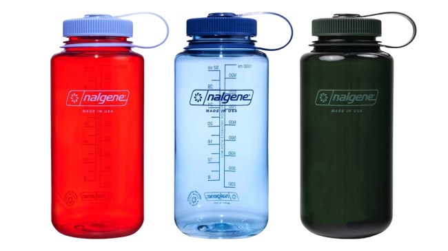 Nalgene water bottles