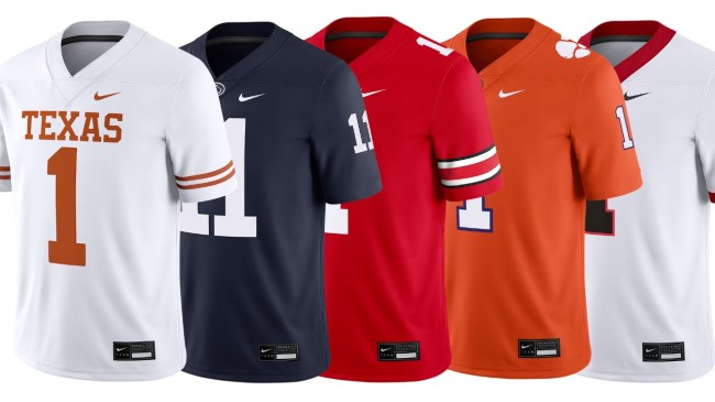 Shop Nike college football jerseys