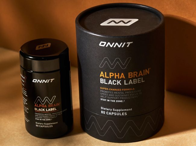 Onnit Alpha BRAIN® Black Label