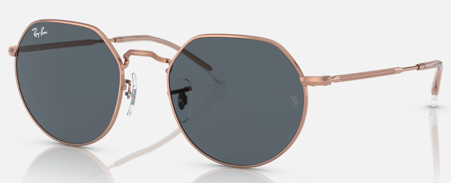 Ray-Ban Jack Rose Gold