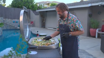 Watch Me Become The Hibachi King On The Solo Steelfire 30 Griddle (Video)
