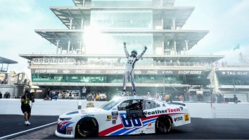 NASCAR Star Connor Zilisch Seriously Injured After Falling From Car While Celebrating Victory At Watkins Glen