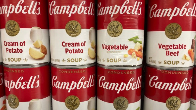 Campbell's Soup cans