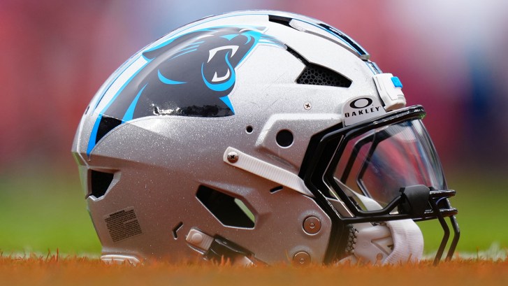 Carolina Panthers helmet