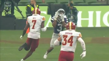 ESPN Blames Kansas State Injury On Pregame Fireworks Despite Horrendous Field Conditions In Ireland