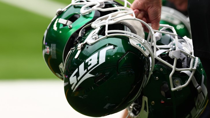 New York Jets helmet