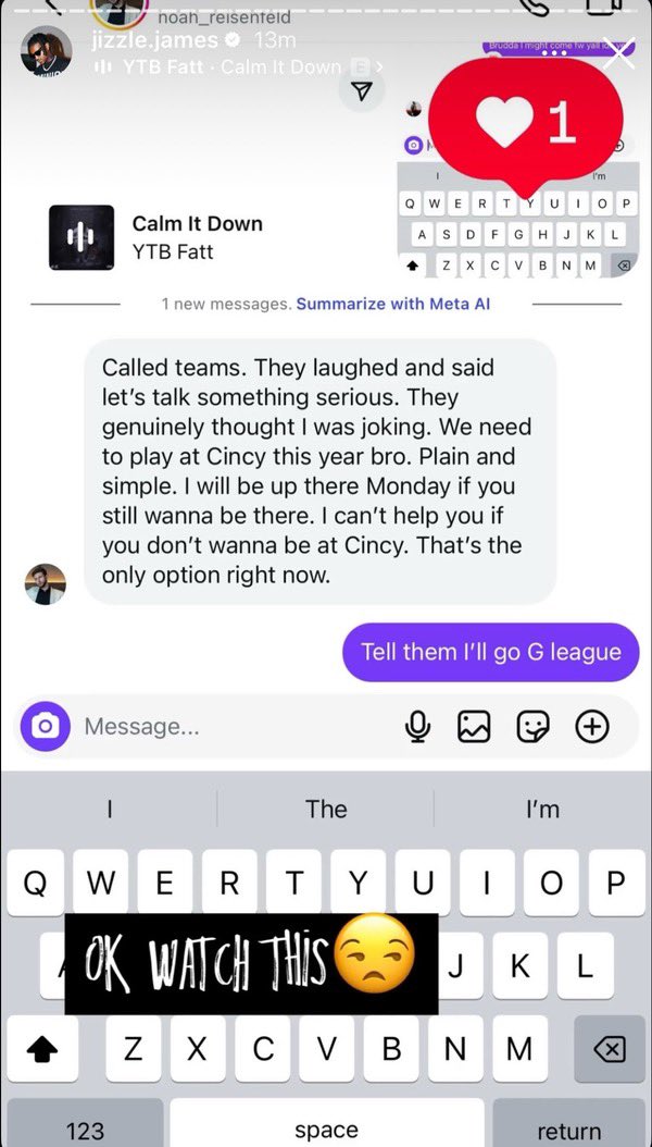 Jizzle James Instagram