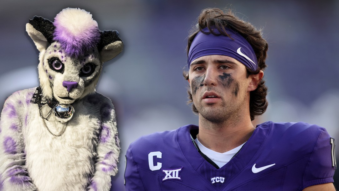 Josh Hoover Furry TCU Quarterback