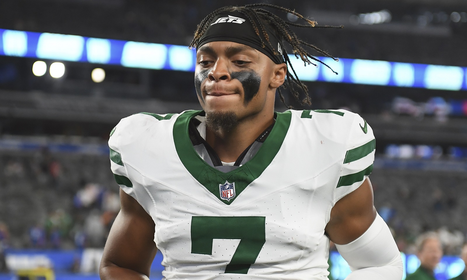 New York Jets quarterback Justin Fields