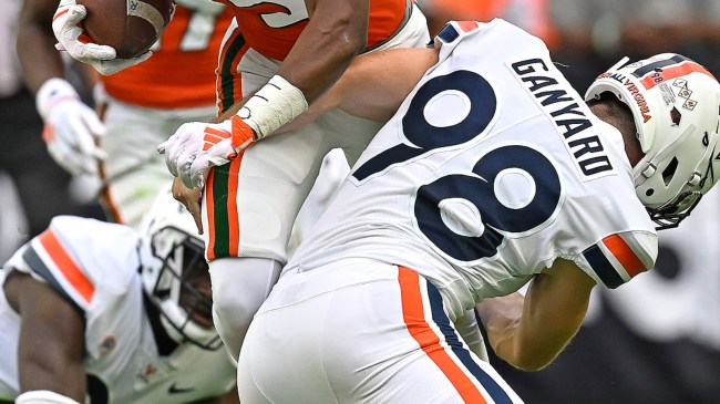 UVA kicker Matt Ganyard