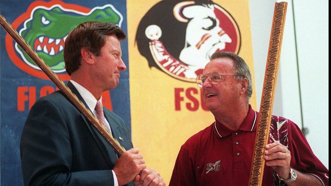 Steve Spurrier and Bobby Bowden