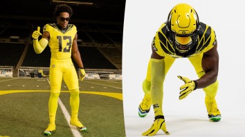 Oregon’s New 18-Year-Old Linebacker Labeled As ‘Freak Of Nature’ Is Built Like An Absolute Brick House