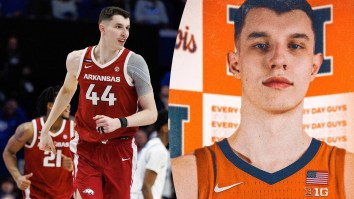 7-Foot-2 Illinois Basketball Transfer Looks Exactly The Same After 27-Pound Body Transformation