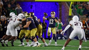 Notre Dame Football Coach Defends QB Amid Play Tipping Accusations After Texas A&M Loss