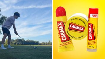 ‘How Does This Help?’: Illinois Golfer Squeezes Carmex Chapstick On His Driver. Does It Work?
