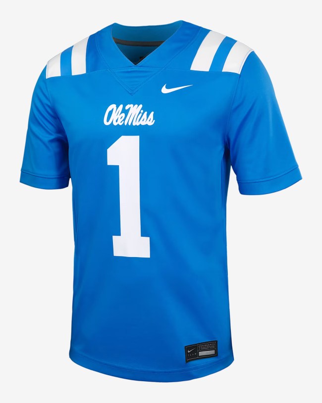 Nike Ole Miss College Football Jersey