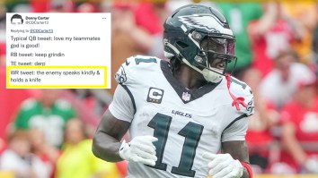 A.J. Brown Is, Once Again, Doing Classically Cryptic Diva WR Behavior To Express Frustration With Lack Of Catches