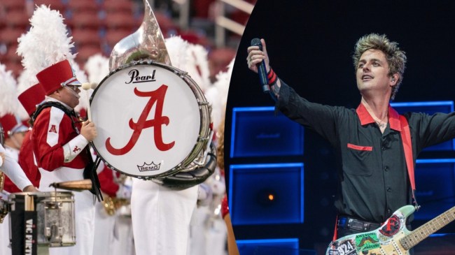 Alabama marching band performs Green Day's "Basketcase"
