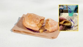 A Short History Of Taco Bell’s Caramel Apple Empanada, The GOAT Of Fast Food Desserts