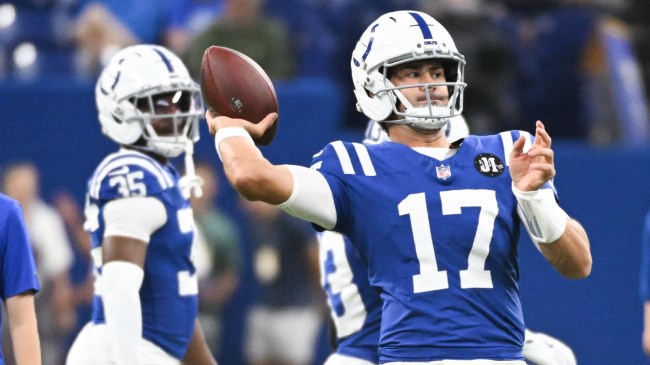 Indianapolis Colts starting quarterback Daniel Jones