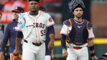 Astros’ Framber Valdez Accused Of Intentionally Drilling Teammate In The Chest With Pitch After Giving Up Home Run