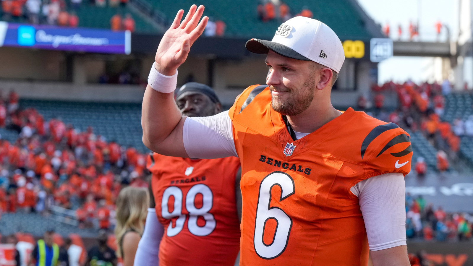 Cincinnati Bengals quarterback Jake Browning