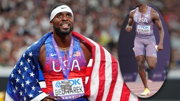 American Sprinter’s Insanely Jacked Legs Exemplify The Biomechanical Need For Low Box Squats