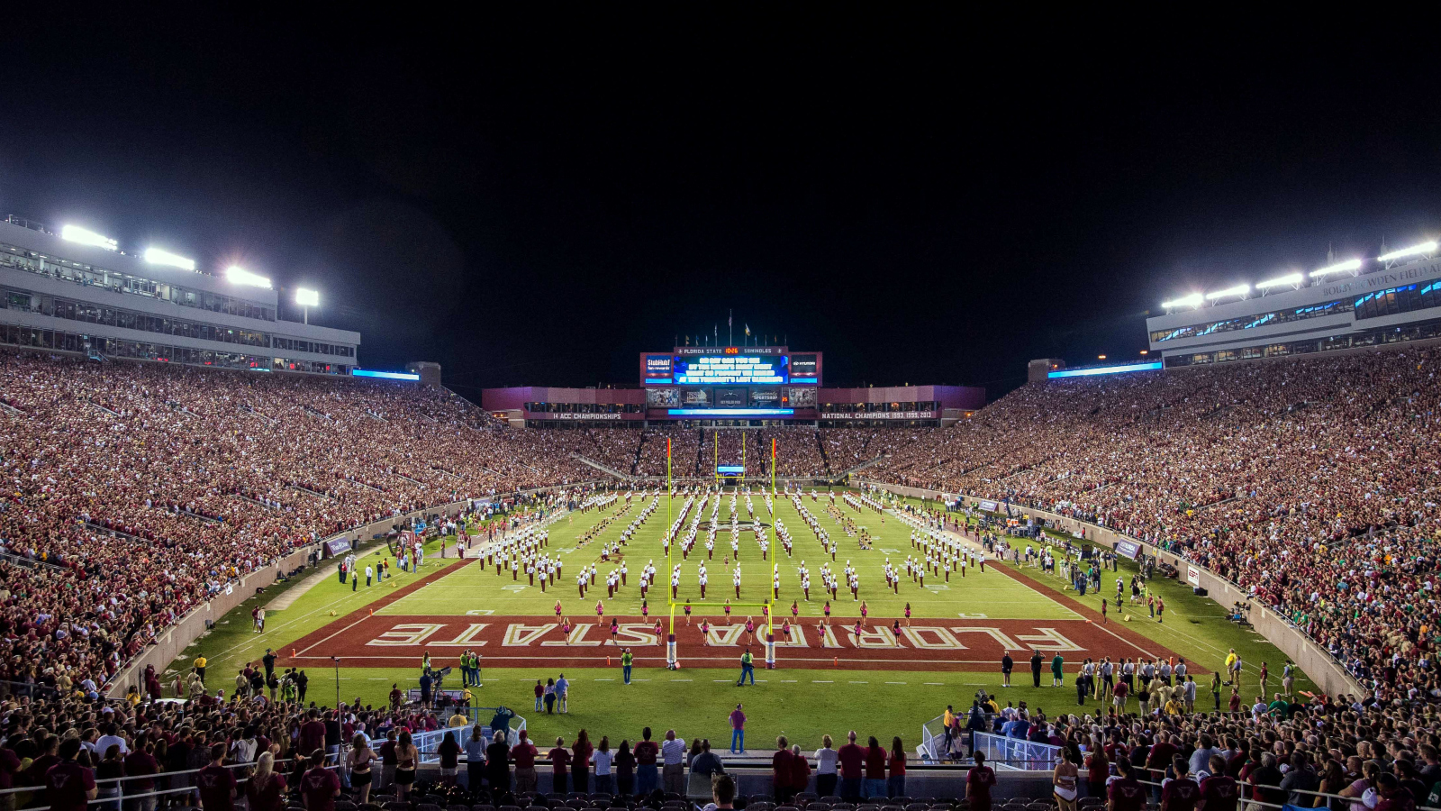 Doak Campbell Stadium home of the Florida State Seminoles in Tallahassee, Florida