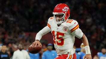 Patrick Mahomes Called Out For Trucking Defender Near Sideline