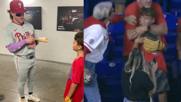 Harrison Bader Meets With Kid Who Had Ball Taken Away From Him By ‘Phillies Karen’