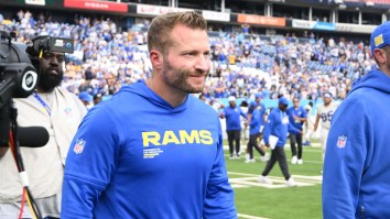 ‘Football Guy’ Sean McVay Gave Everything He Had Against The Titans, Paced So Hard He Tore His Plantar Fascia