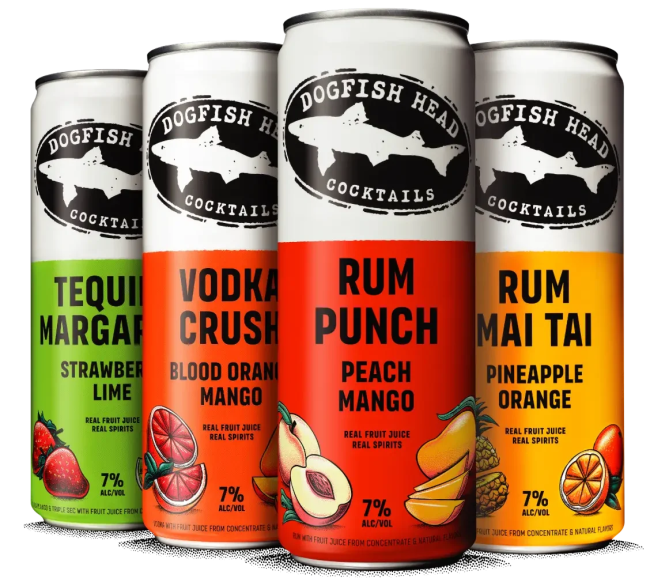 Dogfish Head cocktails