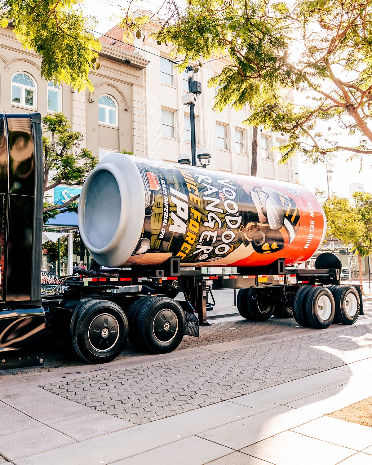 Voodoo Ranger Juice Force IPA truck and tanker