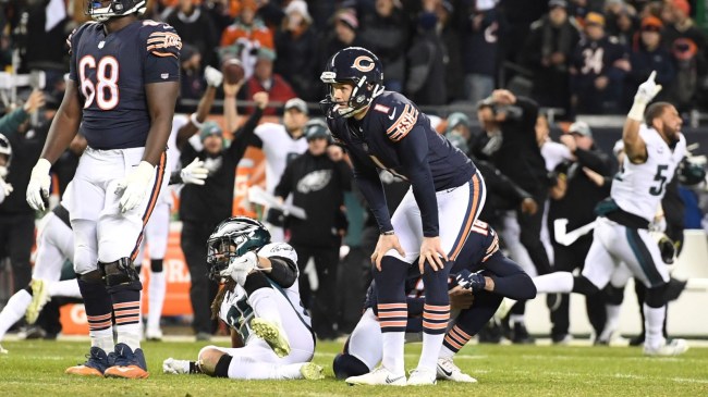 Chicago Bears Philadelphia Eagles Cody Parkey Double Doink