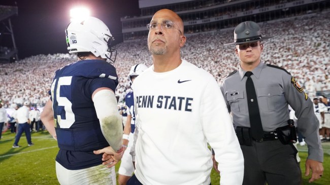 Penn State coach James Franklin