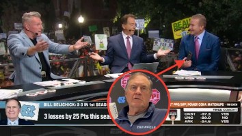 Bill Belichick Called Kirk Herbstreit On Live TV To Seemingly Defend Himself While They Were Discussing His UNC Future