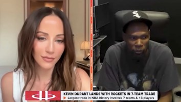 Kevin Durant Slyly Invites Kay Adams To A Rockets Game And A BBQ Date (Video)