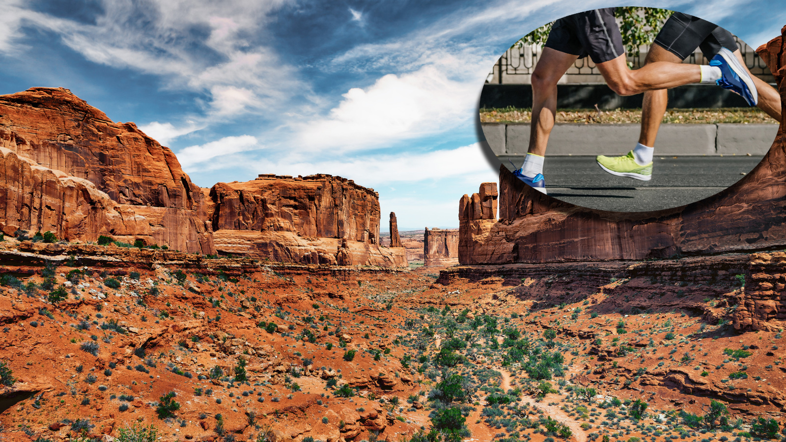 Moab Utah trail running scene