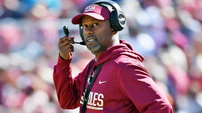 FSU coach Willie Taggart